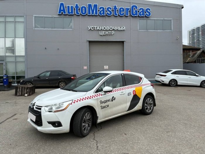 Установка ГБО на Citroen DS4  2014г., ГБО 4 поколения, пропан EuropeGas (Польша), двигатель 1,6 л. 4 цилиндра