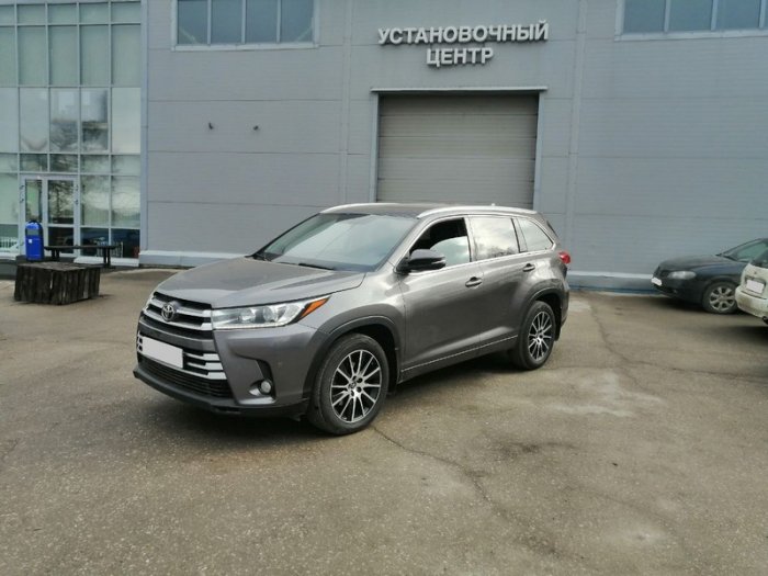 Установка ГБО на Toyota Highlander 2018 г., ГБО 4 поколения, пропан EuropeGas (Польша), двигатель 3.5 л. 6 цилиндров