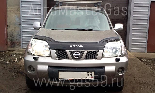 Установка ГБО на Nissan X-Trail 2.0, ГБО 4 поколения Landi Renzo, баллон 60 л.