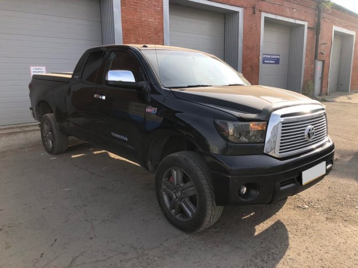 Установка ГБО на Toyota Tundra 2012г., ГБО 4 поколения, пропан LANDI RENZO (Италия), двигатель 5.7 л. 8 цилиндров