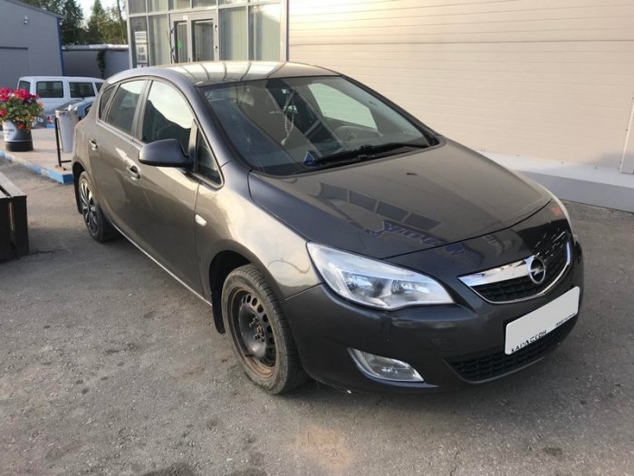 Установка ГБО на Opel Astra 2011 г., ГБО 4 поколения, пропан LANDI RENZO (Италия), двигатель 1.4 л. 4 цилиндра