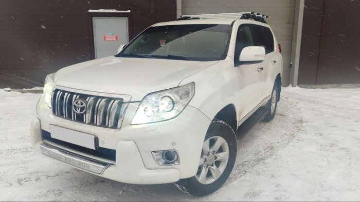 Установка ГБО на Toyota Land Cruiser Prado 2012 г., ГБО 4 поколения, пропан EuropeGas (Польша), двигатель 2.7 л. 4 цилиндра