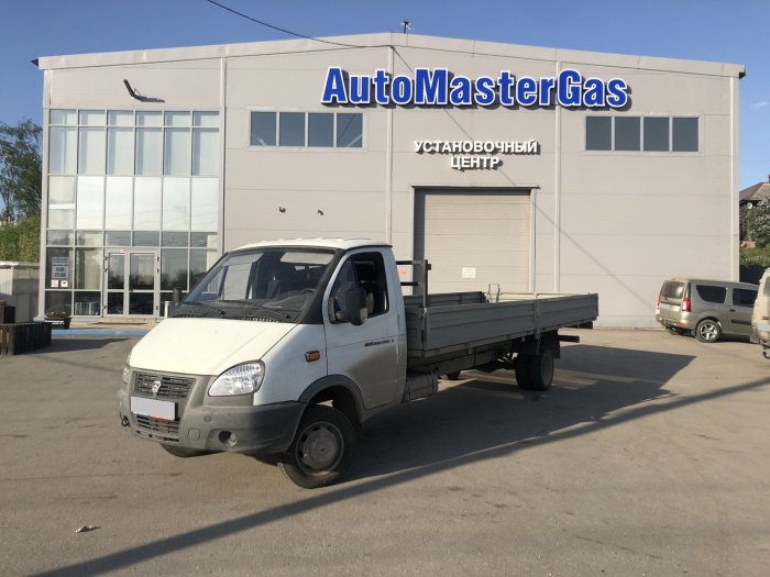 Установка ГБО на ГАЗ 3302 ГАЗель  2015г., ГБО 4 поколения, метан LANDI RENZO (Италия), двигатель 2.9л. 4 цилиндра