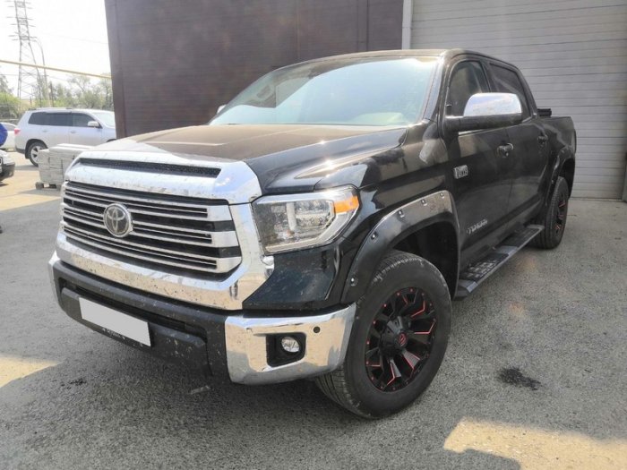 Установка ГБО на Toyota Tundra 2019 г., ГБО 4 поколения, пропан LANDI RENZO (Италия), двигатель 5.7л. 8 цилиндров