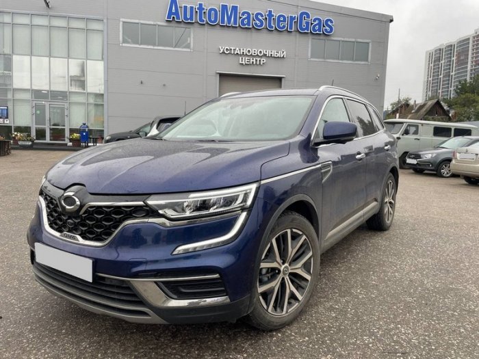 Установка ГБО на Renault SAMSUNG QM6  2021 г., ГБО 4 поколения, пропан EuropeGas (Польша), двигатель 2,0 л. 4 цилиндра