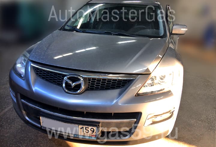 Установка ГБО на Mazda CX-9, ГБО 4-го поколения LANDIRENZO (Италия), устанавливается тороидальный баллон на 74 л.