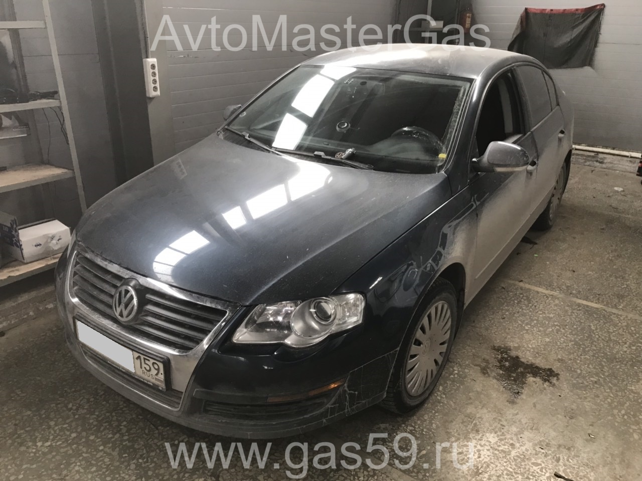 Установка ГБО на Volkswagen Passat 2008г., ГБО 4 поколения, пропан LANDIRENZO (Италия), двигатель 1.6л. 4 цилиндра