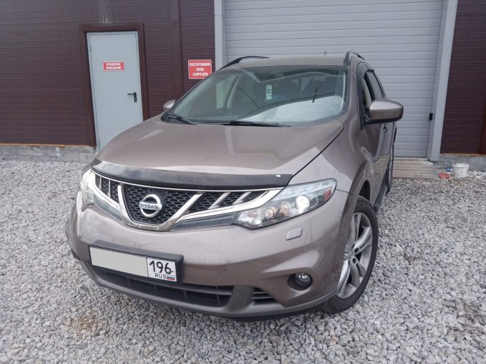 Установка ГБО на Nissan Murano 2015г., ГБО 4 поколения, метан LANDIRENZO (Италия), двигатель 3.5л. 6 цилиндров