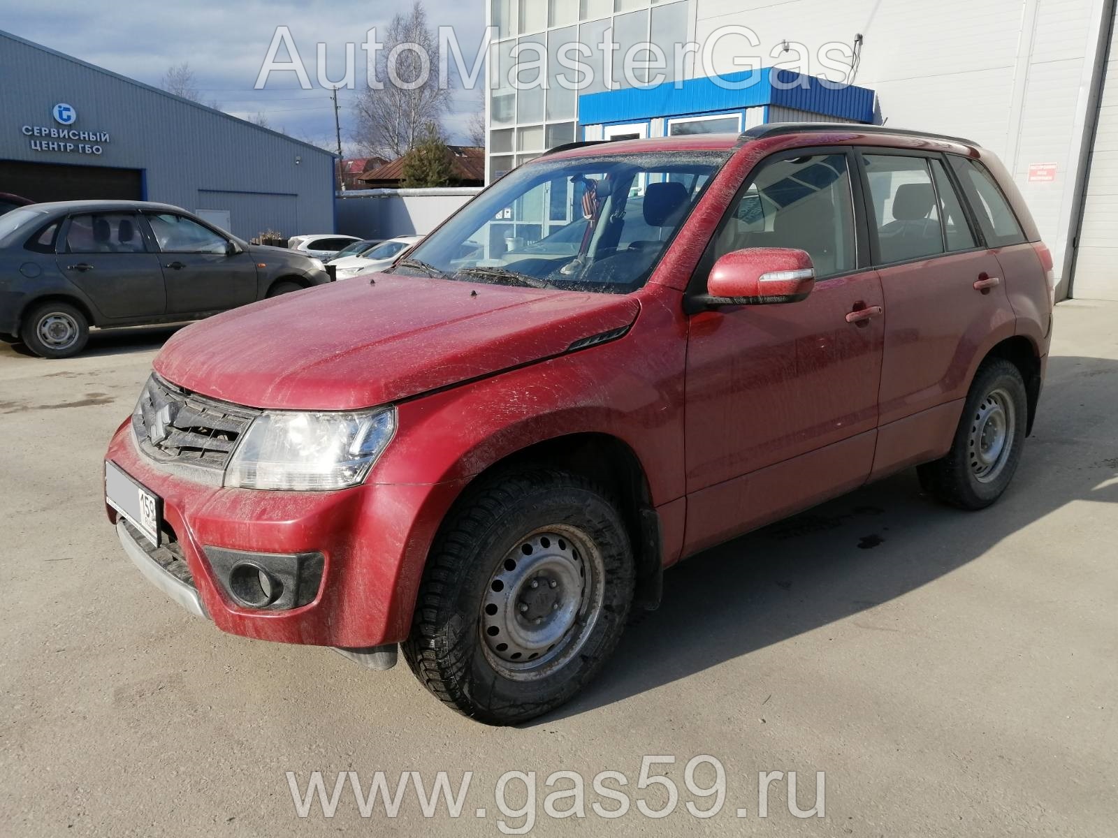 Установка ГБО на Suzuki Grand Vitara 2014г., ГБО 4 поколения, пропан LANDIRENZO (Италия), двигатель 2.4л. 4 цилиндра