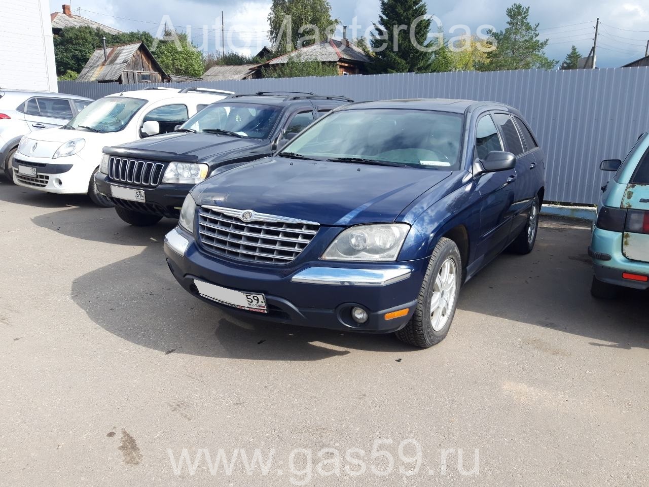 Установка ГБО на Chrysler Pacifica 2004г., ГБО 4 поколения, пропан LANDIRENZO (Италия), двигатель AWD 3.5л. 6 цилиндров