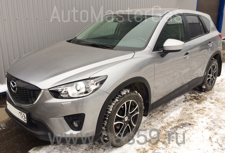 Установка ГБО на Mazda CX - 5 , ГБО 4 поколения STAG, с тороидальным баллоном на 54 л.