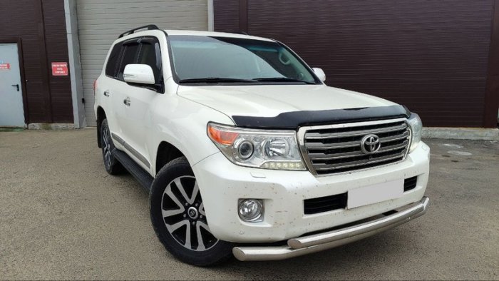 Установка ГБО на Toyota Land Cruiser 200 2012 г., ГБО 4 поколения, пропан  4SAVE (Польша), двигатель 4.6л. 8 цилиндров
