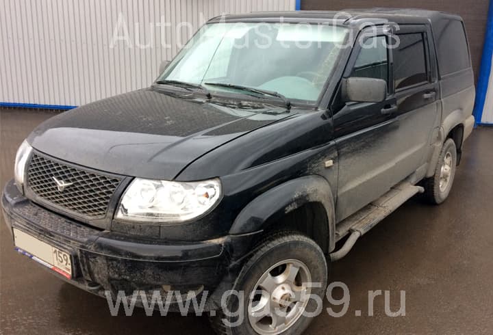 Установка ГБО на УАЗ Pickup, ГБО 4 поколения LANDIRENZO (Италия), с тороидальным баллоном на 74 л.