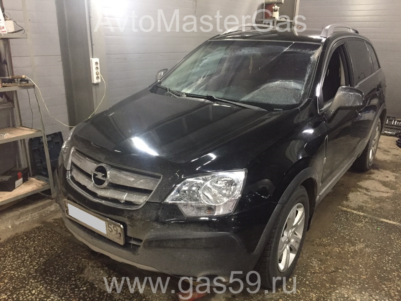 Установка ГБО на Opel Antara 2007г., ГБО 4 поколения, пропан LANDIRENZO (Италия), 4WD двигатель 2.4л. 4 цилиндра