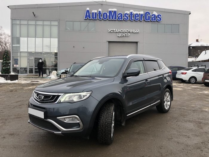 Установка ГБО на Geely Atlas 2019г., ГБО 4 поколения, пропан LANDI RENZO (Италия), ДВС 2.4л. 4 цилиндра