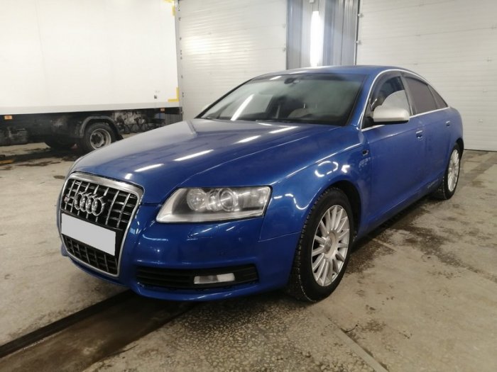 Установка ГБО на AUDI S6 2004 г., ГБО 4 поколения, метан Digitronic (Италия), двигатель 3.0л. 6 цилиндров