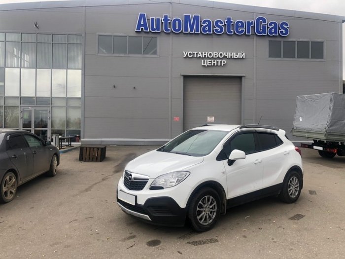 Установка ГБО на Opel Mokka 2012 г., ГБО 4 поколения, пропан LANDI RENZO (Италия), двигатель 1.8л. 4 цилиндра