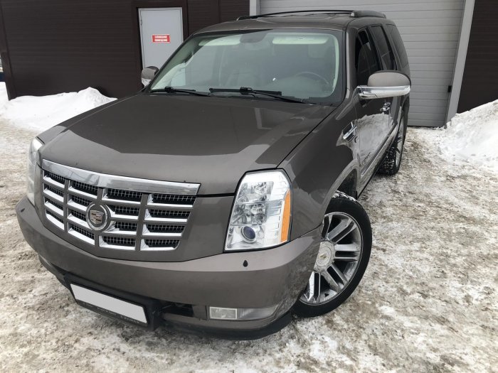 Установка ГБО на Cadillac Escalade 2011г., ГБО 4 поколения, пропан 4SAVE (Польша), двигатель 6.2л. 8 цилиндров