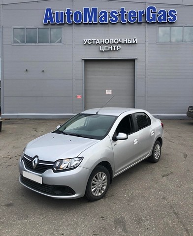 Установка ГБО на Renault Logan 2016г., ГБО 4 поколения, пропан OMVL (Турция), двигатель 1.6л. 4 цилиндра