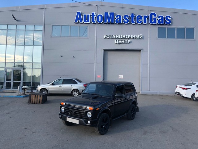 Установка ГБО на Lada Niva 2021г., ГБО 4 поколения, метан LANDI RENZO (Италия), двигатель 1.7л. 4 цилиндра