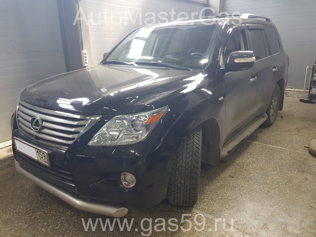 Установка ГБО на Lexus LX 570 2013г., ГБО 4 поколения, пропан LANDIRENZO (Италия), двигатель 5.7л. 8 цилиндров