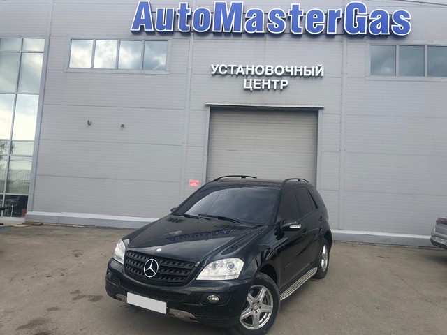 Установка ГБО на Mercedes-Benz  ML350 2006г., ГБО 4 поколения, пропан LANDI RENZO (Италия), двигатель 3.5 л. 6 цилиндров