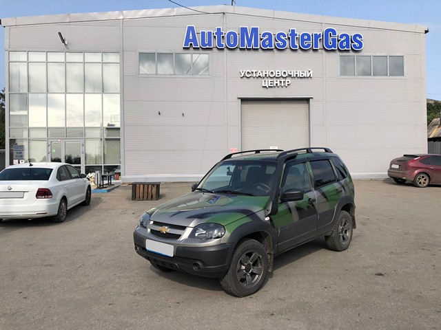 Установка ГБО на Lada Niva 2020г., ГБО 4 поколения, пропан Landi Renzo (Италия), двигатель 1.7л. 4 цилиндра