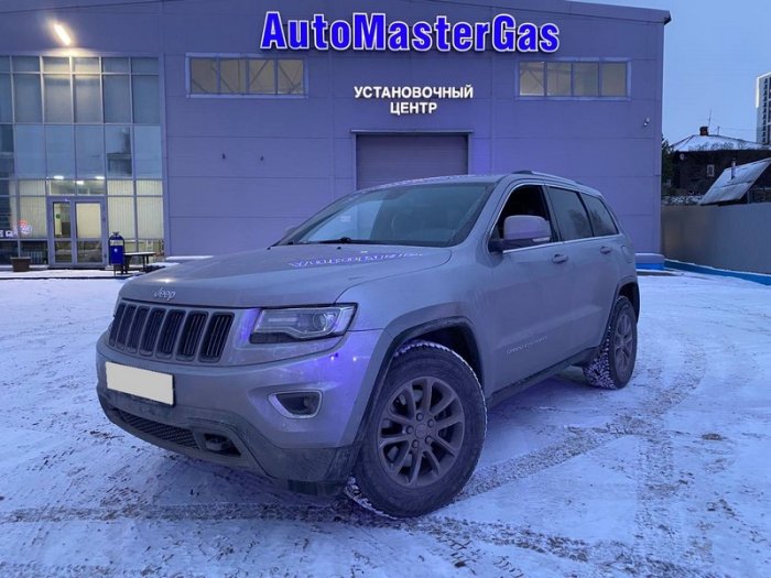 Установка ГБО на Jeep Grand Cherokee 2013 г., ГБО 4 поколения, пропан EuropeGas (Польша), двигатель 3.6 л. 6 цилиндров