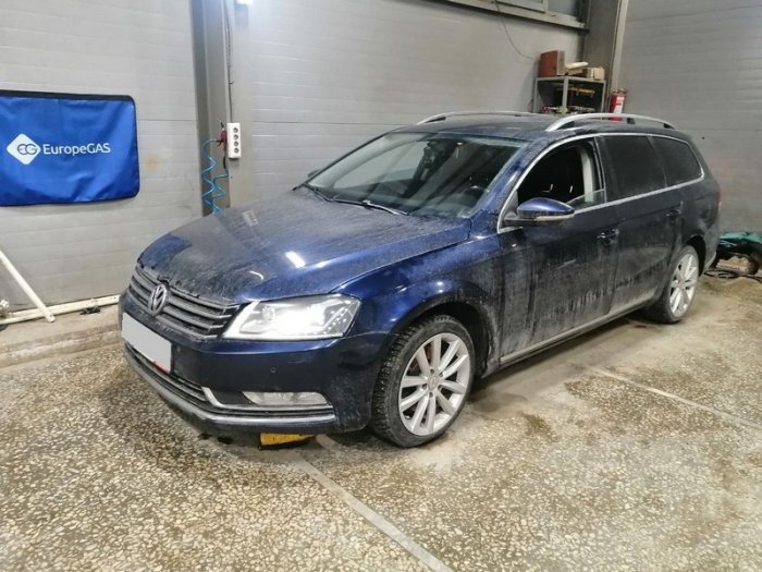 Установка ГБО на Volkswagen Passat 2011 г., ГБО 4 поколения, пропан EuropeGas (Польша), двигатель 1.8 л. 4 цилиндра
