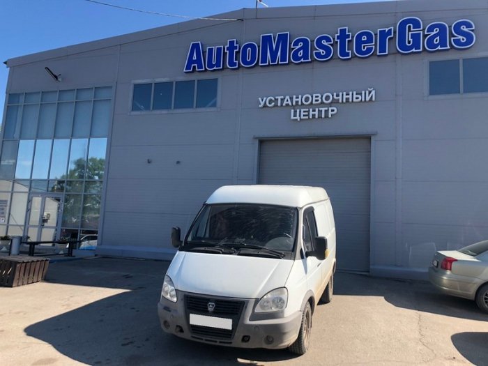 Установка ГБО на ГАЗ Соболь 2011 г., ГБО 4 поколения, пропан OMVL (Италия), двигатель 2.9 л. 4 цилиндра