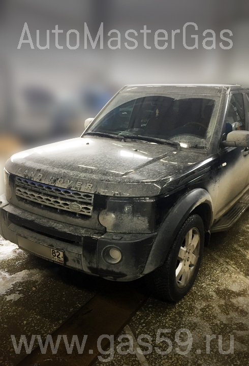 Установка ГБО LANDIRENZO на Land Rover Discovery III