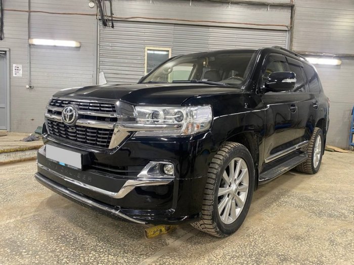 Установка ГБО на Toyota Land Cruiser 200 2008 г., ГБО 4 поколения, пропан OMVL (Италия), двигатель 4.7л. 8 цилиндров