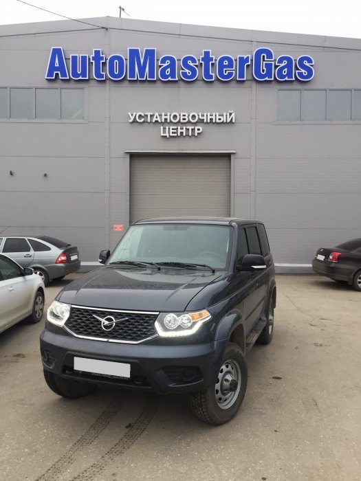 Установка ГБО на Уаз Патриот 2021г., ГБО 4 поколения, пропан LANDI RENZO (Италия), двигатель 2.7л. 4 цилиндра