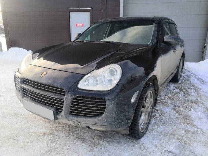 Установка ГБО на Porsche Cayenne 2006 г., ГБО 4 поколения, пропан 4SAVE (Польша), двигатель 4,5 л. 8 цилиндров