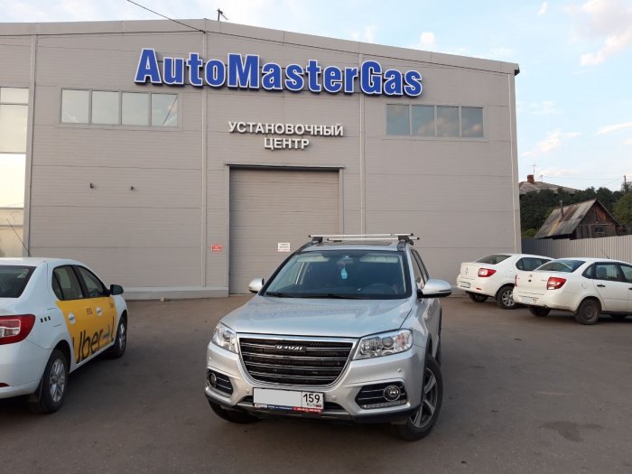 Установка ГБО на Haval H6 2019г., ГБО 4 поколения, метан LANDIRENZO (Италия), двигатель 1.5л. 4 цилиндра