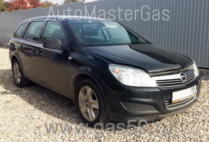 Установка метанового ГБО на Opel Astra GTC 1.8, ГБО 4 поколения Lovato CNG, с баллоном 100 литров (25 куб.)