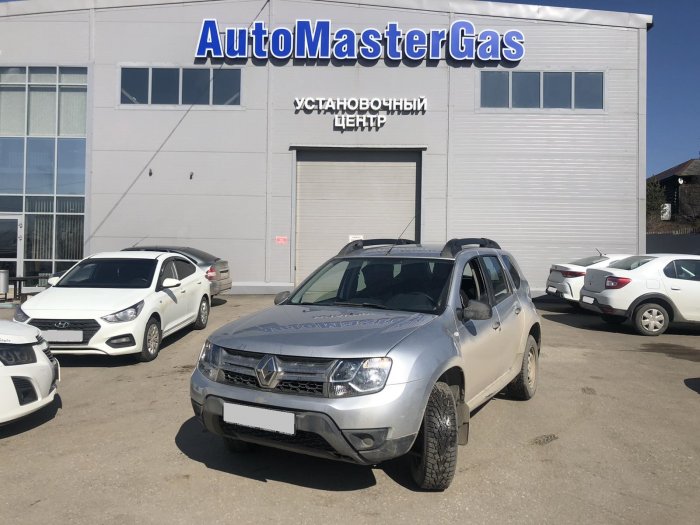 Установка ГБО на Renault Duster 2020г., ГБО 4 поколения, пропан LANDI RENZO (Италия), двигатель 2.0л. 4 цилиндра