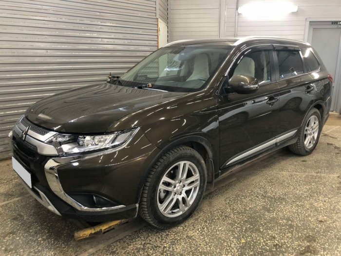 Установка ГБО на Mitsubishi Outlander 2020 г., ГБО 4 поколения, пропан 4SAVE (Польша), ДВС 2.4 л. 4 цилиндра