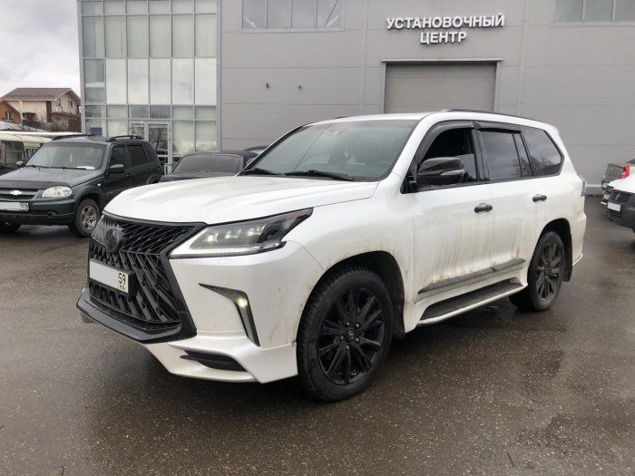 Установка ГБО на Lexus LX 570 2020г., ГБО 4 поколения, пропан LANDIRENZO (Италия), двигатель 5.7л. 8 цилиндров