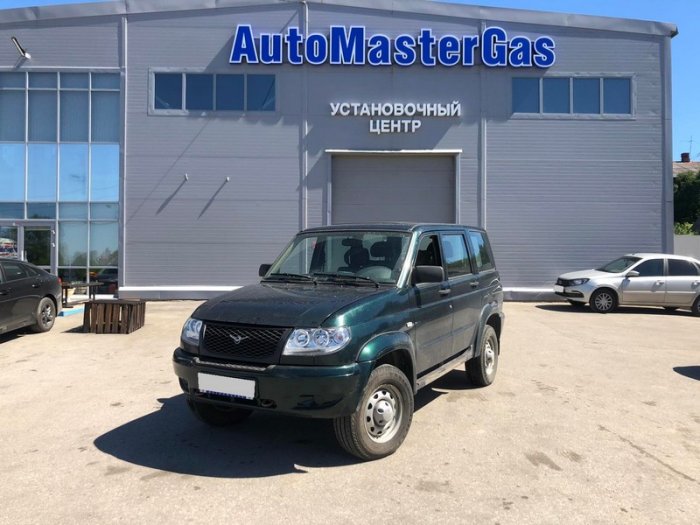 Установка ГБО на  Уаз Патриот 2013 г., ГБО 4 поколения, метан Digitronic (Италия), двигатель 2.7л. 4 цилиндра