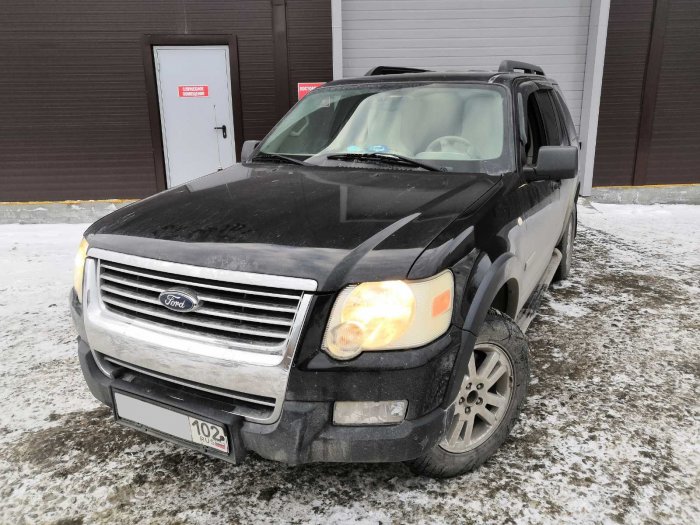 Установка ГБО на Ford Explorer XLT 2007г., ГБО 4 поколения, пропан AEB (Италия), двигатель 4.0л. 8 цилиндров