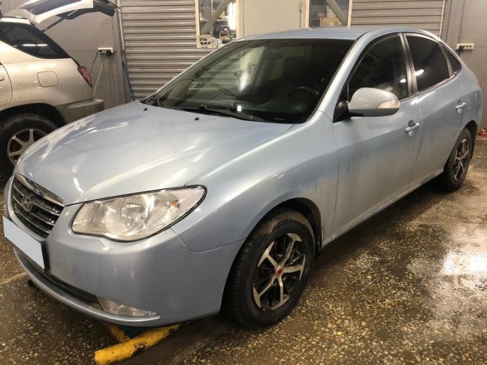 Установка ГБО на Hyundai Elantra 2010г., ГБО 4 поколения, пропан OMVL (Турция), двигатель 1,6 л. 4 цилиндра