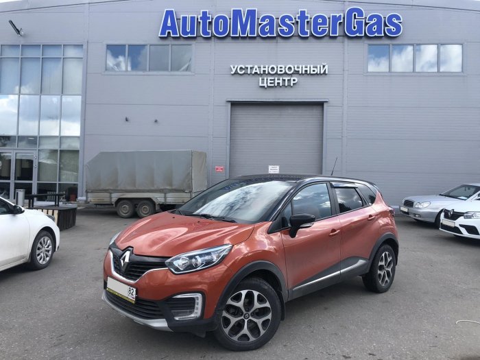 Установка ГБО на Renault Kaptur 2016г., ГБО 4 поколения, пропан LANDIRENZO (Италия), двигатель 1.6л. 4 цилиндра