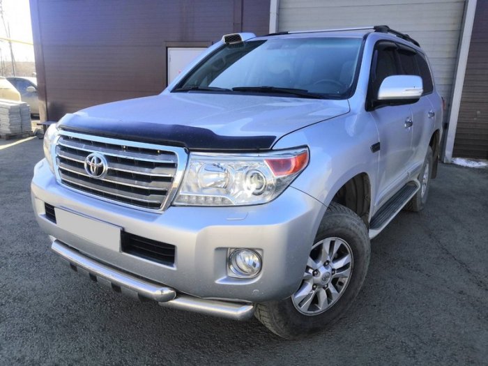 Установка ГБО на Toyota Land Cruiser 200 2008 г., ГБО 4 поколения, пропан LANDI RENZO (Италия), двигатель 4.7л. 8 цилиндров