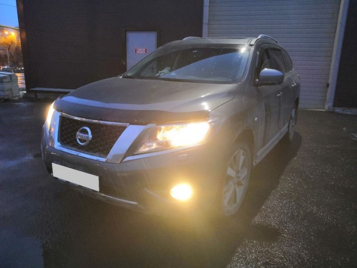 Установка ГБО на Nissan Pathfinder 2015 г., ГБО 4 поколения, пропан 4SAVE (Польша), двигатель 3,5 л. 6 цилиндров