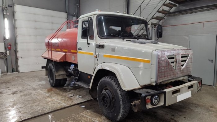 Установка ГБО на ЗИЛ 4331 1999 г., ГБО 2 поколения, пропан LOVATO (Италия), двигатель 6.0 л. 8 цилиндров