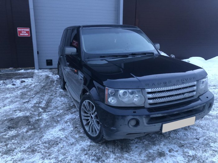 ГБО 4 поколения на Range Rover Sport 2006г., пропан 4SAVE (Польша), двигатель 4.2л. 8 цилиндров