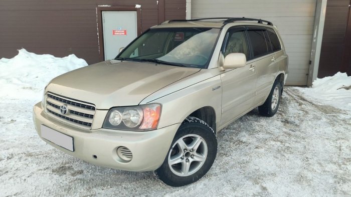 Установка ГБО на Toyota Highlander 2002 г., ГБО 4 поколения, пропан 4SAVE (Польша), двигатель 3.0 л. 6 цилиндров
