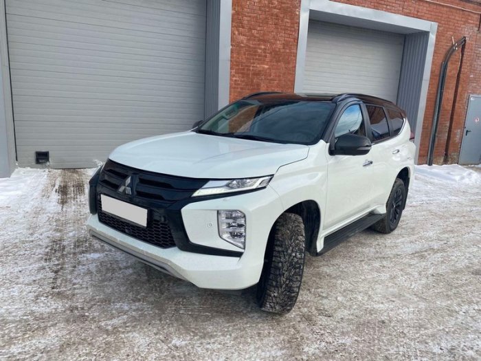 Установка ГБО на Mitsubishi Pajero Sport 2022 г., ГБО 4 поколения, пропан LANDI RENZO (Италия), ДВС 3.0 л.,  6 цилиндров