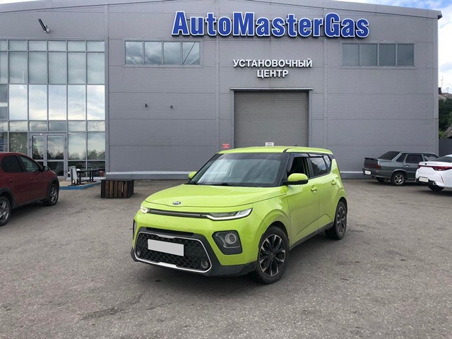 Установка ГБО на Kia Soul 2019г., ГБО 4 поколения, пропан LANDI RENZO (Италия), двигатель 2.0л. 4 цилиндра